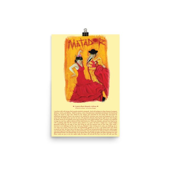 Matador. Enhanced Matte Paper Poster