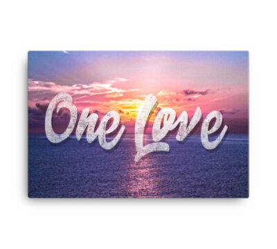 One Love. Canvas