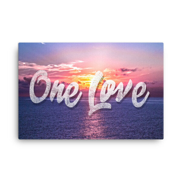 One Love. Canvas