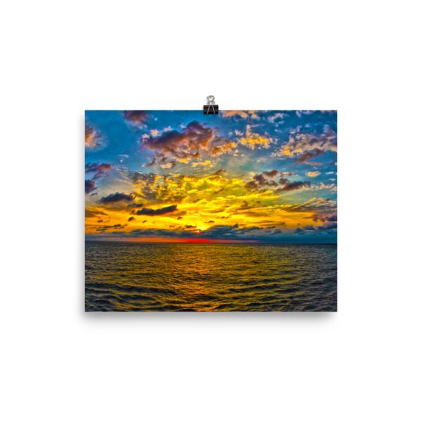 Sun Rise. Enhanced Matte Paper Poster