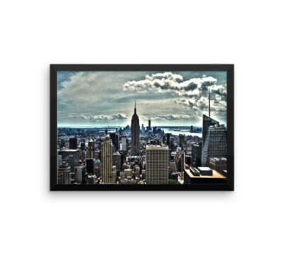 I Love New York. Enhanced Matte Paper Framed Poster