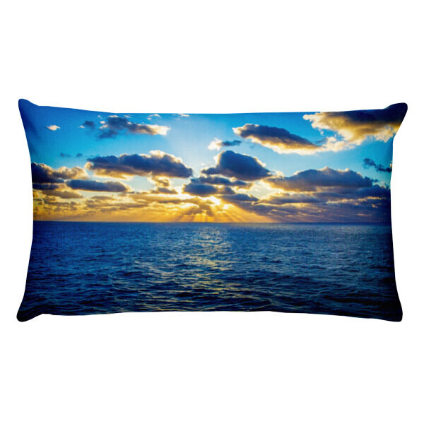 A new day on the horizon. Rectangular Pillow