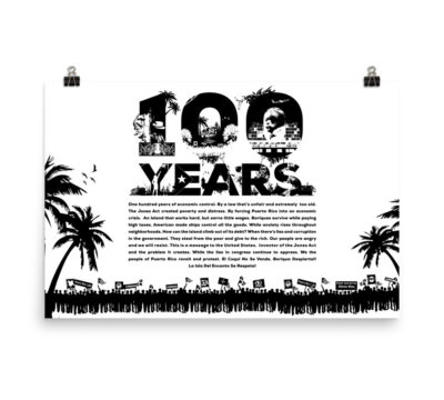 100 Years of the Jones Act - Poster