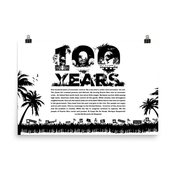 100 Years of the Jones Act - Poster