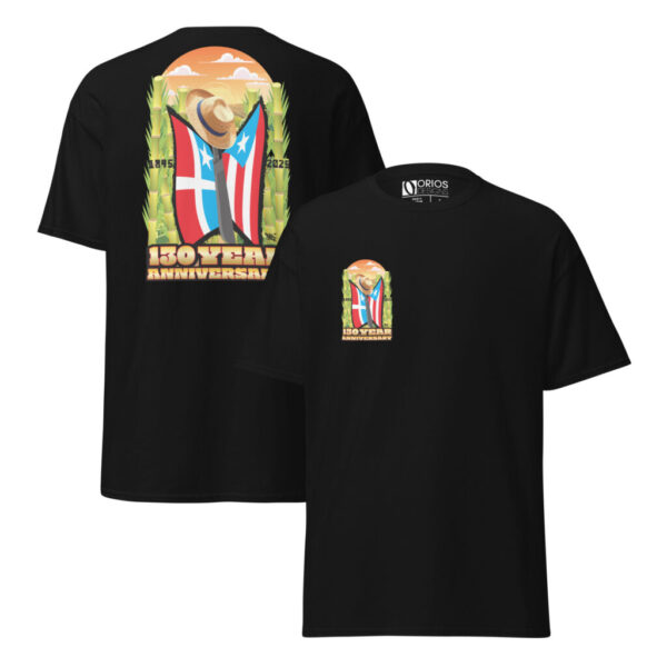 130 Year Anniversary of The Puerto Rican Flag - Orios Designs Caña Unisex classic color tee