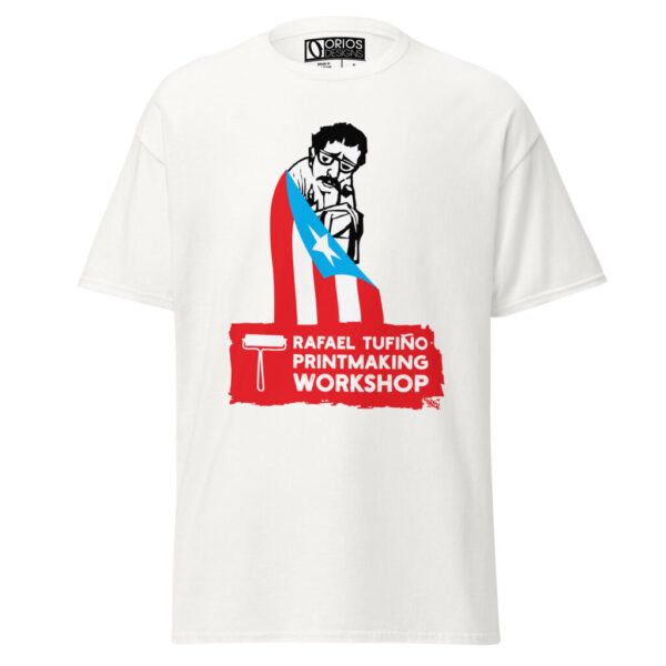 Rafael Tufiño Printmaking Workshop - Orios Designs Exclusive T-Shirt Unisex classic tee