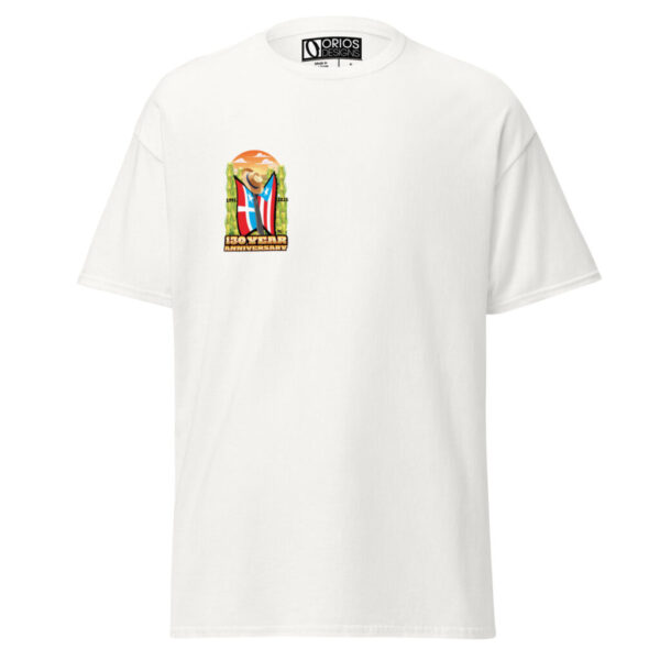 130 Year Anniversary of The Puerto Rican Flag - Orios Designs Caña White Unisex classic tee