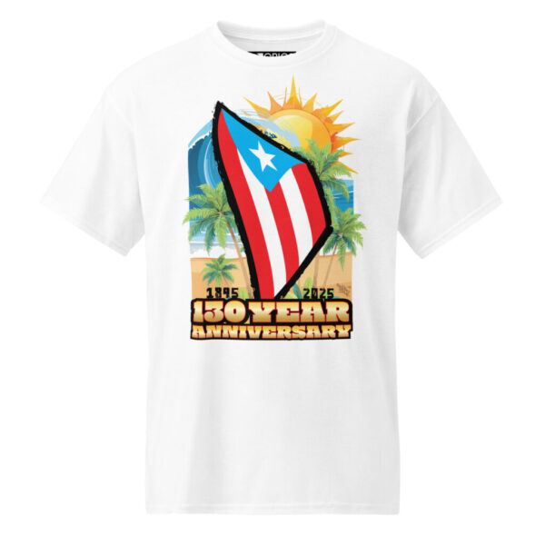 130 Year Anniversary of The Puerto Rican Flag- Orios Designs Front Side Exclusive DryBlend® T-Shirt